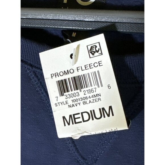 Ideology Mens Fleece Crewneck Sweatshirt, Blue, Size M, NWT - Picture 4 of 4